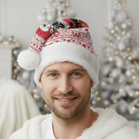 Poland Christmas Santa Hat Polish Eagle with Flag Style - Wonder Print Shop