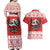 Poland Christmas Couples Matching Off Shoulder Maxi Dress and Hawaiian Shirt Polish Eagle with Flag Style - Wonder Print Shop