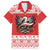 Poland Christmas Family Matching Long Sleeve Bodycon Dress and Hawaiian Shirt Polish Eagle with Flag Style - Wonder Print Shop