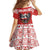 Poland Christmas Family Matching Mermaid Dress and Hawaiian Shirt Polish Eagle with Flag Style - Wonder Print Shop