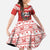 Poland Christmas Family Matching Off Shoulder Maxi Dress and Hawaiian Shirt Polish Eagle with Flag Style - Wonder Print Shop