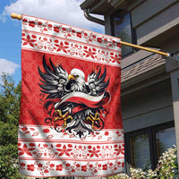 Poland Christmas Garden Flag Polish Eagle with Flag Style - Wonder Print Shop