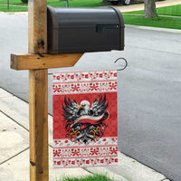 Poland Christmas Garden Flag Polish Eagle with Flag Style - Wonder Print Shop