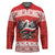 Poland Christmas Hockey Jersey Polish Eagle with Flag Style - Wonder Print Shop