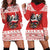 Poland Christmas Hoodie Dress Polish Eagle with Flag Style - Wonder Print Shop