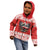 Poland Christmas Kid Hoodie Polish Eagle with Flag Style - Wonder Print Shop