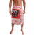 Poland Christmas Lavalava Polish Eagle with Flag Style - Wonder Print Shop