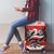 Poland Christmas Luggage Cover Polish Eagle with Flag Style - Wonder Print Shop