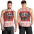 Poland Christmas Men Tank Top Polish Eagle with Flag Style - Wonder Print Shop