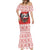 Poland Christmas Mermaid Dress Polish Eagle with Flag Style - Wonder Print Shop