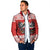 Poland Christmas Padded Jacket Polish Eagle with Flag Style - Wonder Print Shop