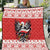 Poland Christmas Quilt Polish Eagle with Flag Style - Wonder Print Shop