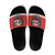 Poland Christmas Slide Sandals Polish Eagle with Flag Style - Wonder Print Shop
