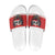 Poland Christmas Slide Sandals Polish Eagle with Flag Style - Wonder Print Shop