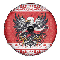 Poland Christmas Spare Tire Cover Polish Eagle with Flag Style - Wonder Print Shop