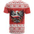 Poland Christmas T Shirt Polish Eagle with Flag Style - Wonder Print Shop