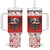 Poland Christmas Tumbler With Handle Polish Eagle with Flag Style - Wonder Print Shop