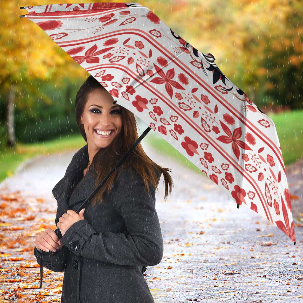 Poland Christmas Umbrella Polish Eagle with Flag Style - Wonder Print Shop