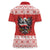 Poland Christmas Women Polo Shirt Polish Eagle with Flag Style - Wonder Print Shop