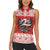 Poland Christmas Women Sleeveless Polo Shirt Polish Eagle with Flag Style - Wonder Print Shop