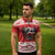 Poland Christmas Zipper Polo Shirt Polish Eagle with Flag Style - Wonder Print Shop