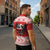 Poland Christmas Zipper Polo Shirt Polish Eagle with Flag Style - Wonder Print Shop