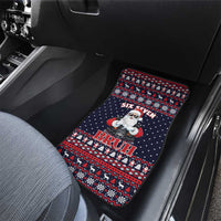 Funny Santa Six Seven Bruh Christmas Car Mats Meme Gen Alpha Slang - Wonder Print Shop