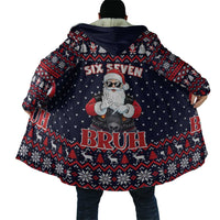Funny Santa Six Seven Bruh Christmas Cloak Meme Gen Alpha Slang - Wonder Print Shop