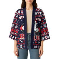 Funny Santa Six Seven Bruh Christmas Kimono Meme Gen Alpha Slang - Wonder Print Shop