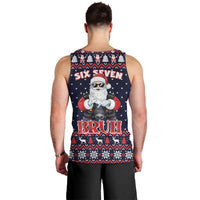 Funny Santa Six Seven Bruh Christmas Men Tank Top Meme Gen Alpha Slang - Wonder Print Shop