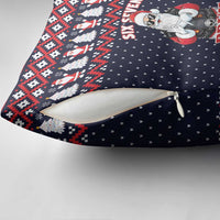 Funny Santa Six Seven Bruh Christmas Pillow Cover Meme Gen Alpha Slang - Wonder Print Shop