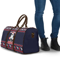 Funny Santa Six Seven Bruh Christmas Travel Bag Meme Gen Alpha Slang - Wonder Print Shop