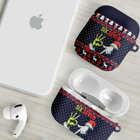 Grinch Hand Six Seven Xmas AirPods Case Meme Gen Alpha Slang - Wonder Print Shop