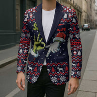 Grinch Hand Six Seven Xmas Blazer Meme Gen Alpha Slang - Wonder Print Shop