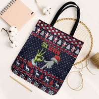 Grinch Hand Six Seven Xmas Tote Bag Meme Gen Alpha Slang - Wonder Print Shop