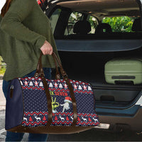 Grinch Hand Six Seven Xmas Travel Bag Meme Gen Alpha Slang - Wonder Print Shop