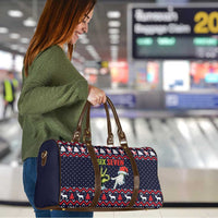 Grinch Hand Six Seven Xmas Travel Bag Meme Gen Alpha Slang - Wonder Print Shop