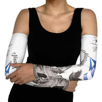 Nicaragua Leon Cathedral Arm Sleeves Motmot with Plumeria Style - Wonder Print Shop
