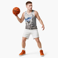 Nicaragua Leon Cathedral Basketball Jersey Motmot with Plumeria Style - Wonder Print Shop