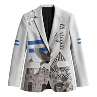 Nicaragua Leon Cathedral Blazer Motmot with Plumeria Style - Wonder Print Shop