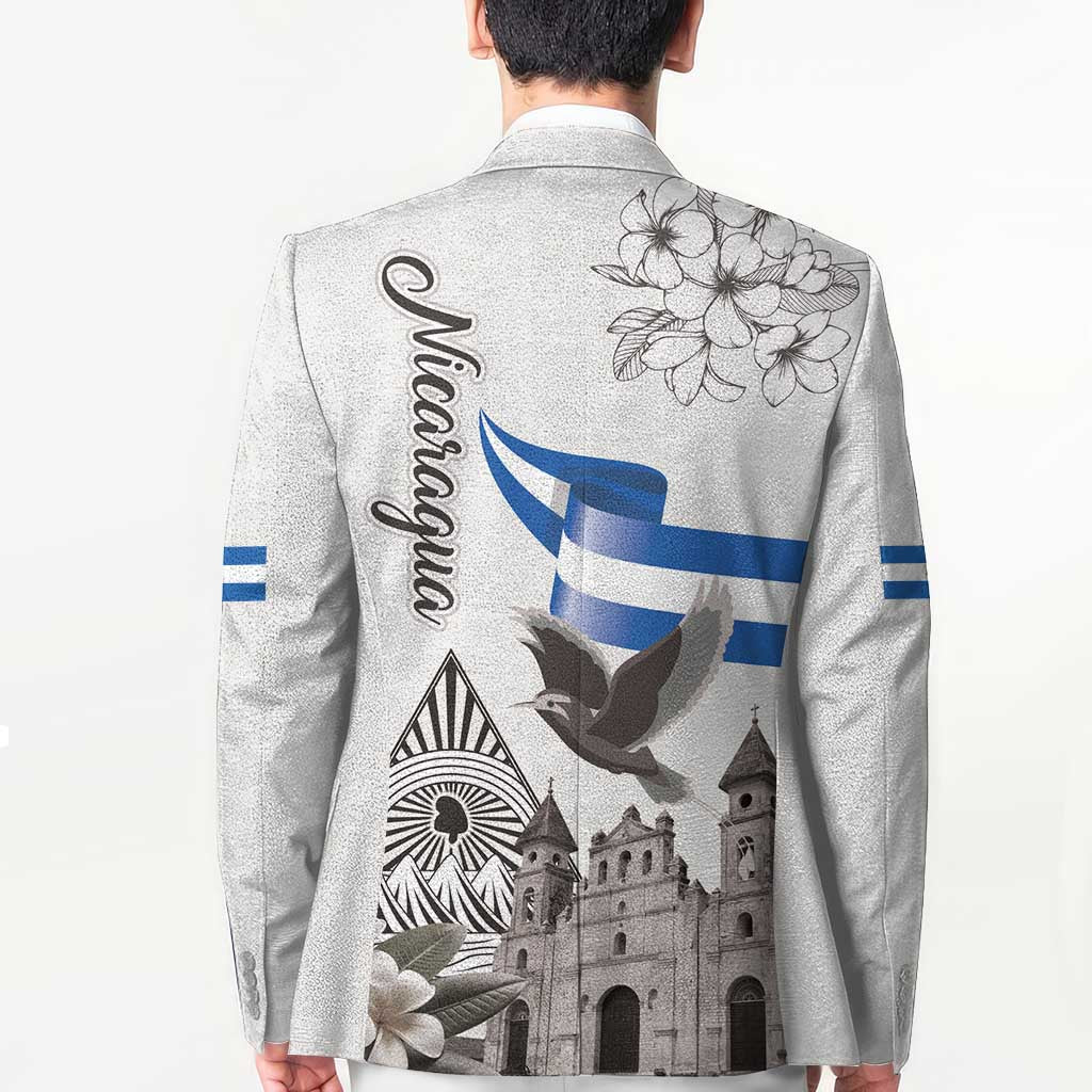 Nicaragua Leon Cathedral Blazer Motmot with Plumeria Style - Wonder Print Shop