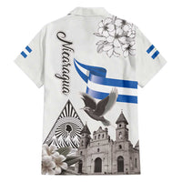 Nicaragua Leon Cathedral Family Matching Tank Maxi Dress and Hawaiian Shirt Motmot with Plumeria Style - Wonder Print Shop