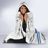 Nicaragua Leon Cathedral Hooded Blanket Motmot with Plumeria Style - Wonder Print Shop