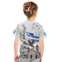 Nicaragua Leon Cathedral Kid T Shirt Motmot with Plumeria Style - Wonder Print Shop
