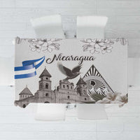 Nicaragua Leon Cathedral Tablecloth Motmot with Plumeria Style - Wonder Print Shop