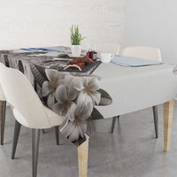 Nicaragua Leon Cathedral Tablecloth Motmot with Plumeria Style - Wonder Print Shop