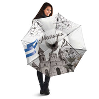 Nicaragua Leon Cathedral Umbrella Motmot with Plumeria Style - Wonder Print Shop