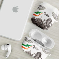 India Ganesha and Akshardham AirPods Case Lord Ganpati Lotus Flag Style - Wonder Print Shop