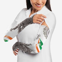 India Ganesha and Akshardham Arm Sleeves Lord Ganpati Lotus Flag Style - Wonder Print Shop