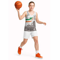 India Ganesha and Akshardham Basketball Jersey Lord Ganpati Lotus Flag Style - Wonder Print Shop